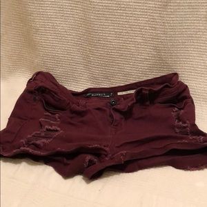 Lovesick merlot short shorts.